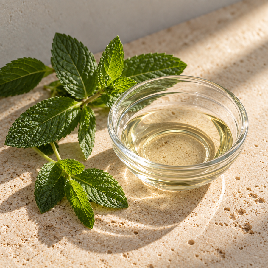 Aceite esencial de menta verde